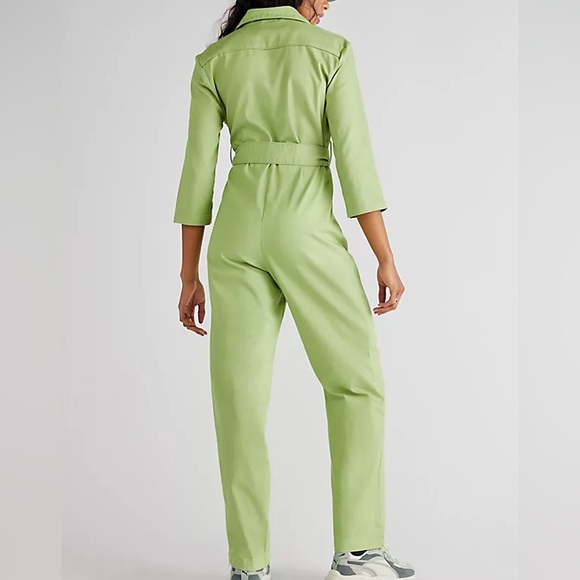NWT House of Sunny Golden Years green coverall jumpsuit boiler suit - Picture 6 of 9